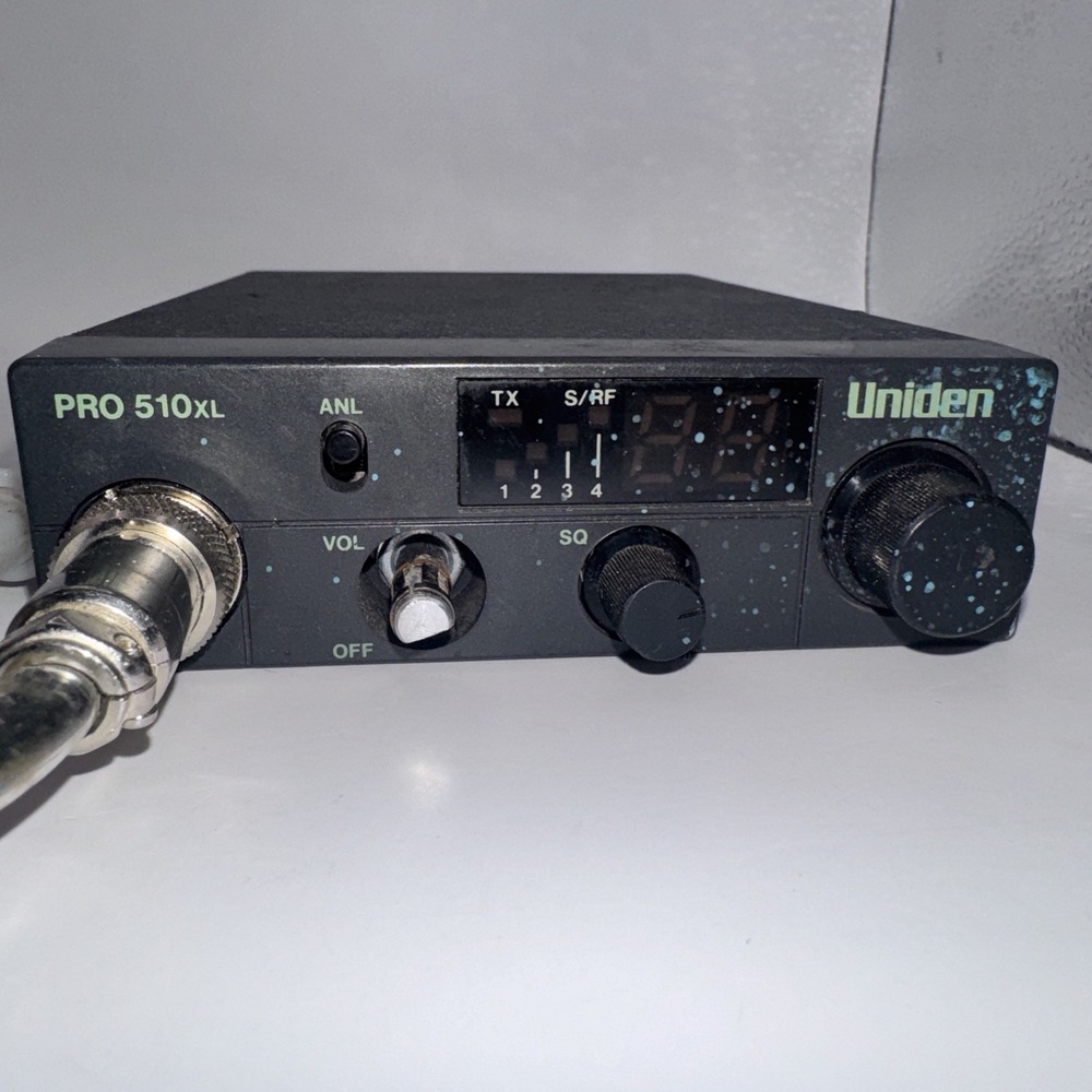 Uniden PRO510XL Pro Series 40-Channel CB Radio. Compact Design. Black Untested